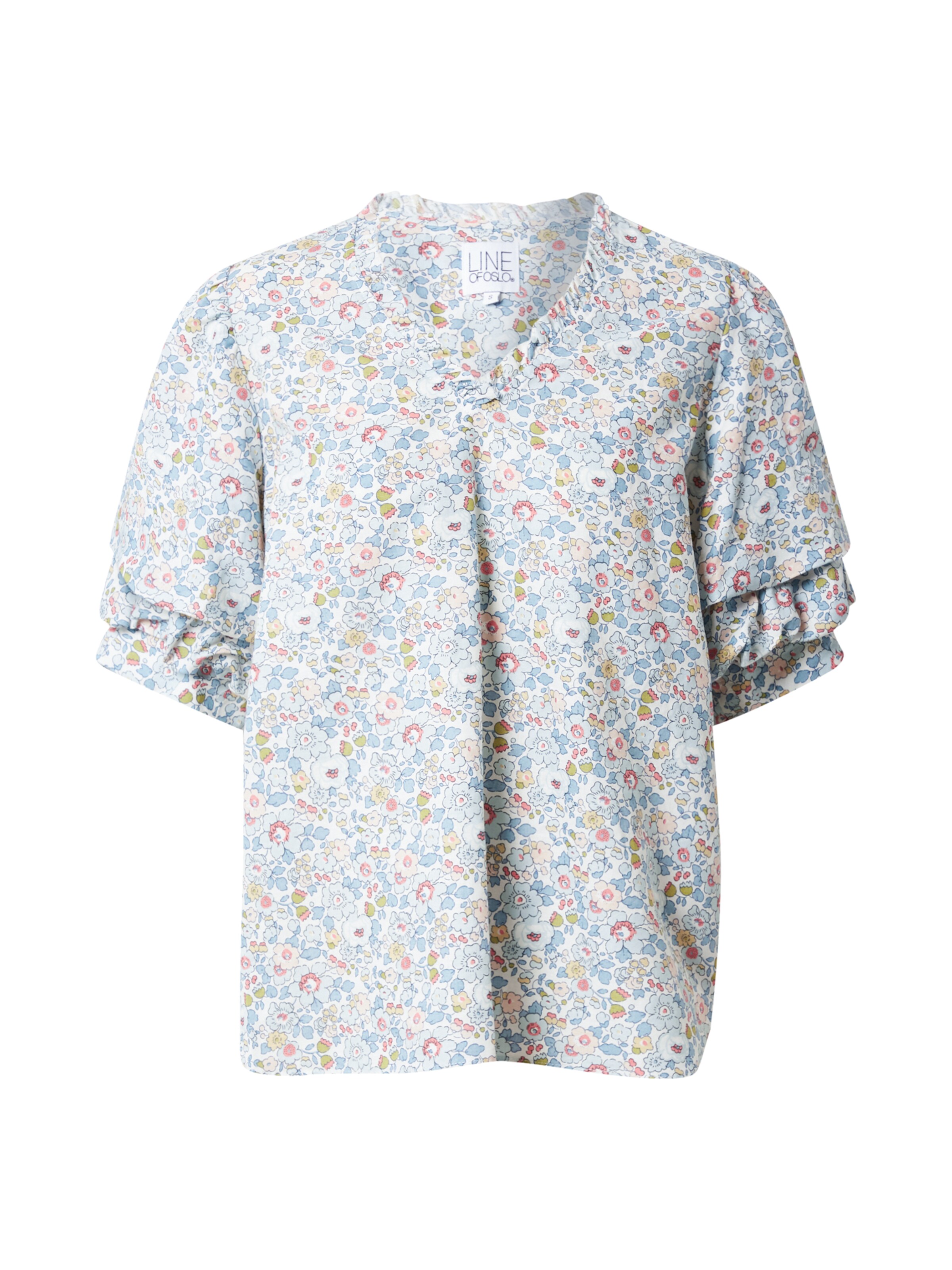 Line of Oslo Pluus 'Pie', värv valge: eest vaates