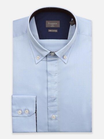Slim fit Camicia business di 7Camicie in blu