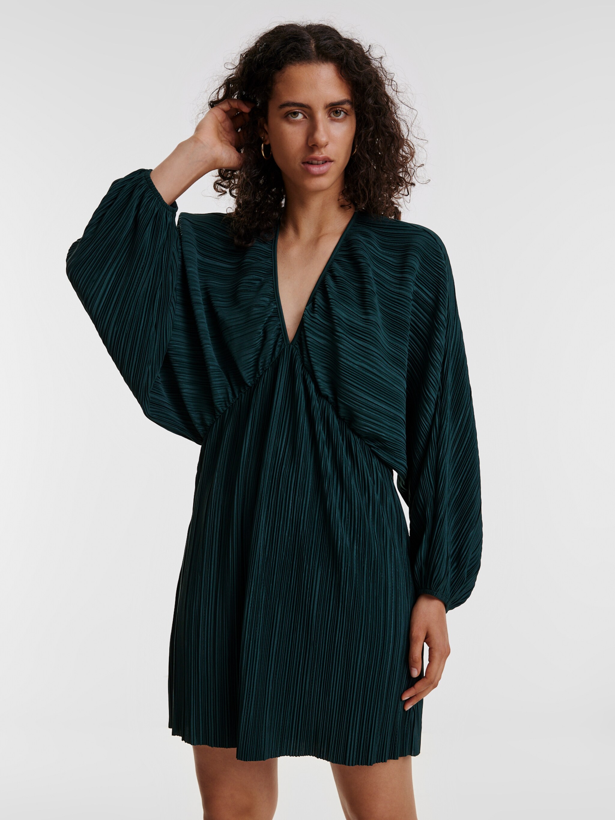 EDITED Productos Vestido 'Svea' verde oscuro