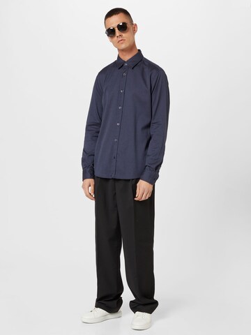 JOOP! Jeans Regular Fit Hemd 'Hanson' in Blau