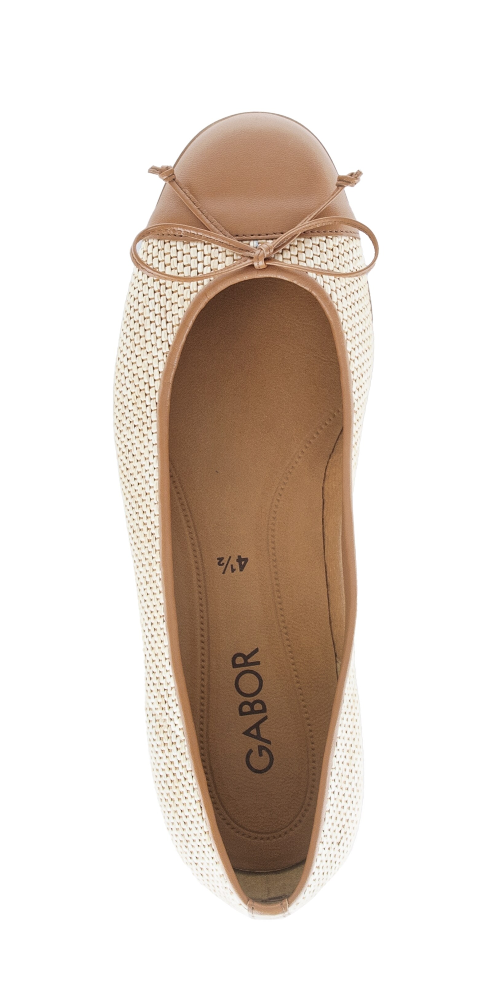 GABOR Ballet Flats in Beige