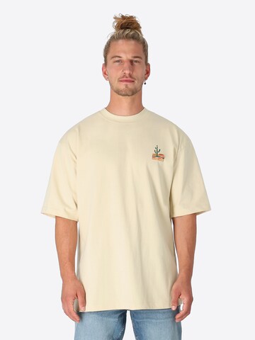 SPITZBUB Shirt 'Journey' in Beige