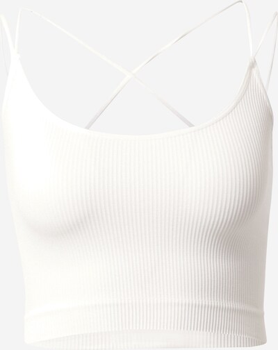 BDG Urban Outfitters Haut 'CINDY' en blanc, Vue avec produit
