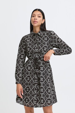 b.young Blousejurk 'HARMONIA' in Zwart: voorkant