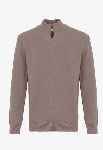 Felix Hardy Pullover in Braun: Vorderseite