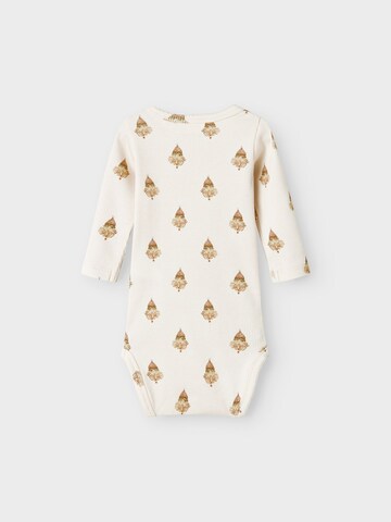 NAME IT Romper/bodysuit 'Zirkus' in Beige