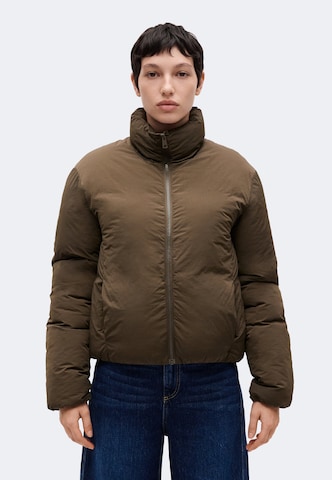 Veste mi-saison BALMOHK en marron : devant