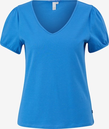 QS T-Shirt in Blau: predná strana