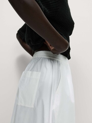 Wide Leg Pantalon Marks & Spencer en blanc