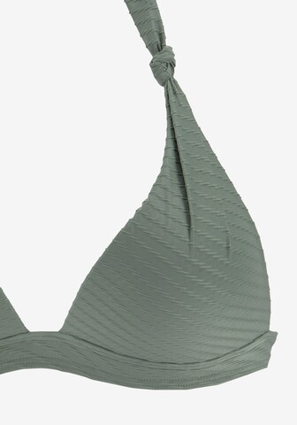 s.Oliver Triangel Bikini in Grün