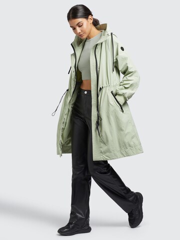 khujo Between-Seasons Coat 'Silica' in Green