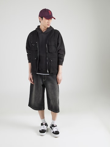 Abercrombie & Fitch Μπλούζα φούτερ 'ESSENTIAL' σε μαύρο