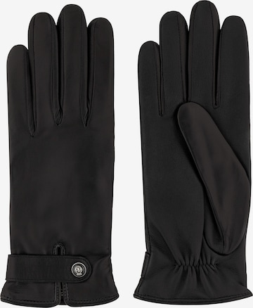 Roeckl Full Finger Gloves in Black: front