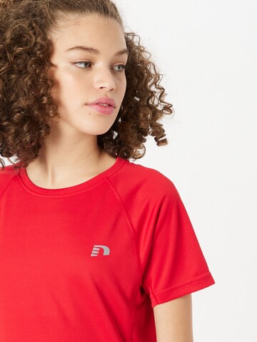 Newline Sportshirt in Rot