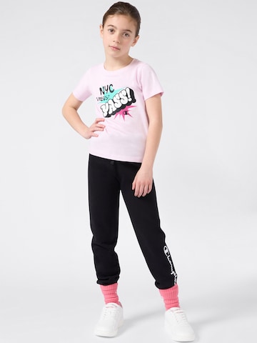 Champion Authentic Athletic Apparel Tapered Trousers in Black