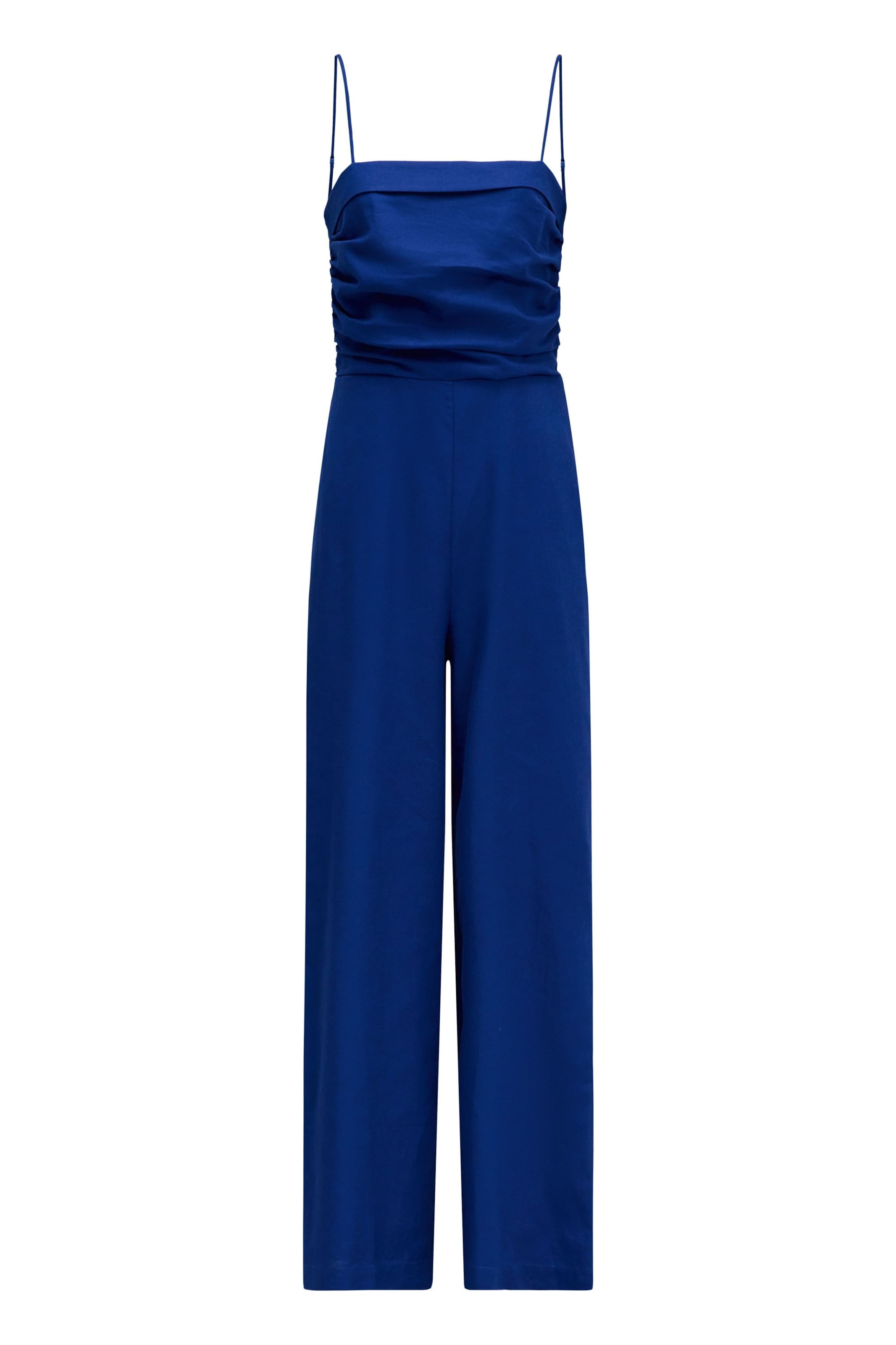 Salsa Jeans Jumpsuit in Blauw: voorkant