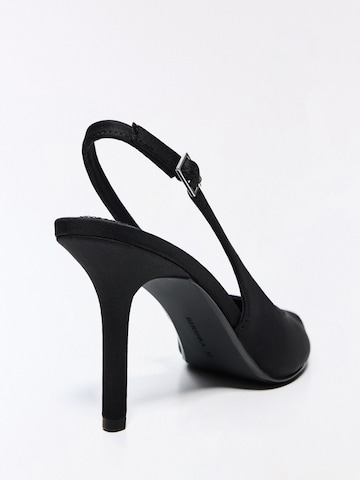 Bershka Slingback pumps in Black