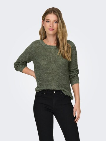 JDY - Pullover 'MORE' em verde: frente