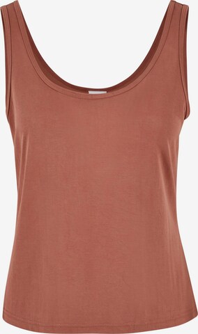 Urban Classics Top in Rood: voorkant