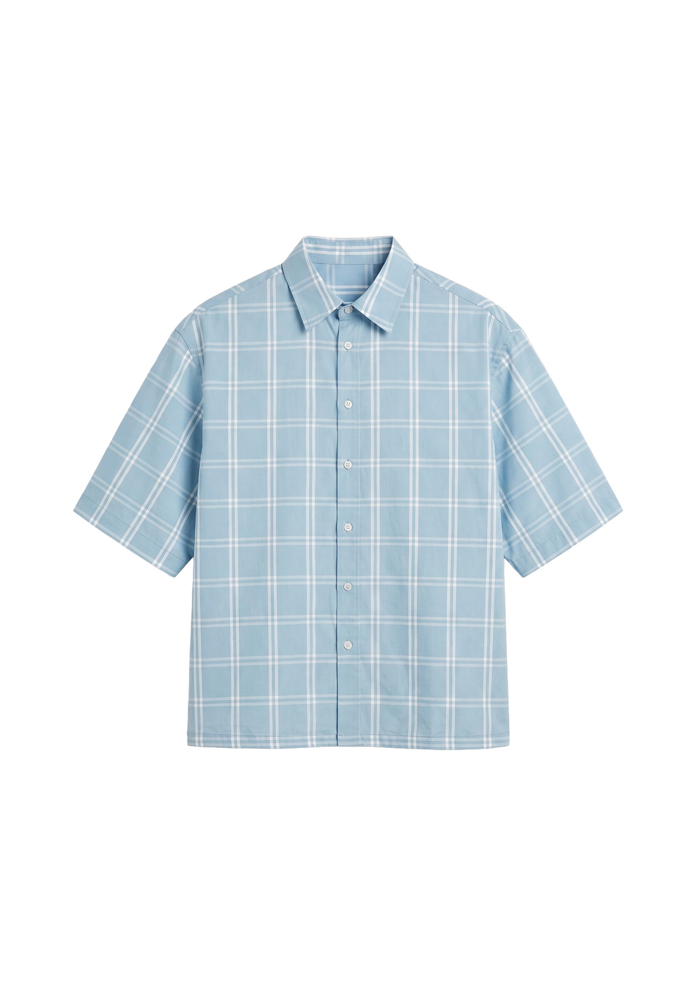 Urban Classics - Ajuste confortable Camisa en azul: frente