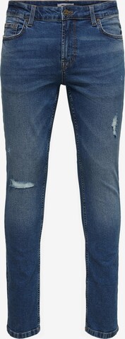 Jeans 'LOOM' di Only & Sons in blu: frontale