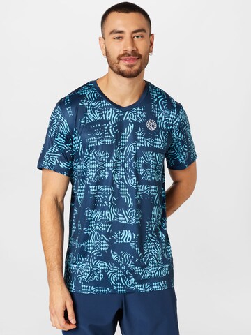 BIDI BADU Performance Shirt 'Madu' in Blue: front