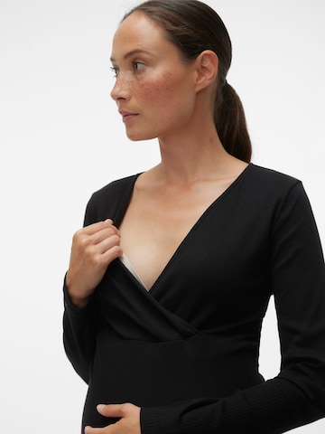 Vero Moda Maternity Shirt 'LAVENDER' in Black