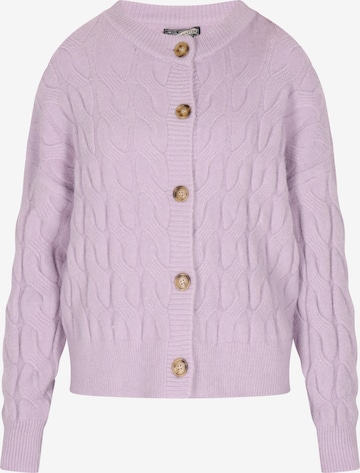 Cardigan DreiMaster Vintage en violet : devant