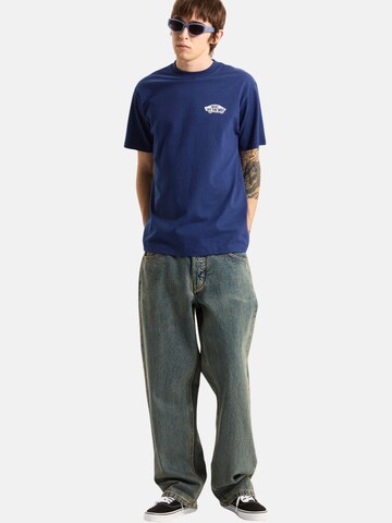 VANS Shirt 'VANS DOUBLE STANDARD SS TEE T-SHIRT' in Blauw