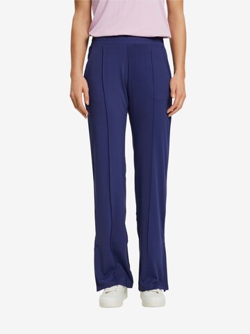 ESPRIT Loose fit Workout Pants in Blue: front