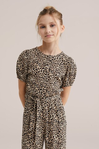 WE Fashion Kombinezon | rjava barva: sprednja stran