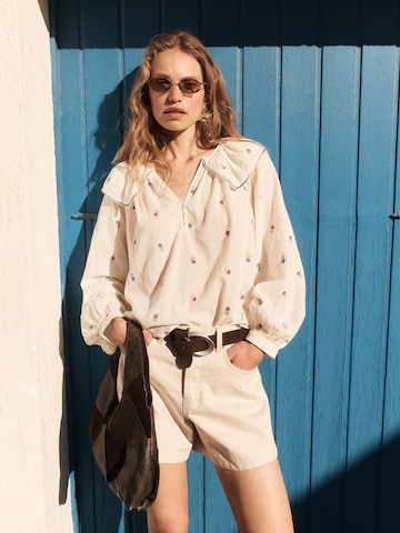 Camicia da donna di Bhoem in beige