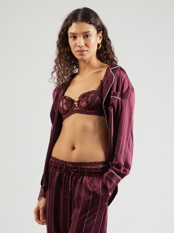 Boux Avenue Balconette Bra 'CARISSA' in Red