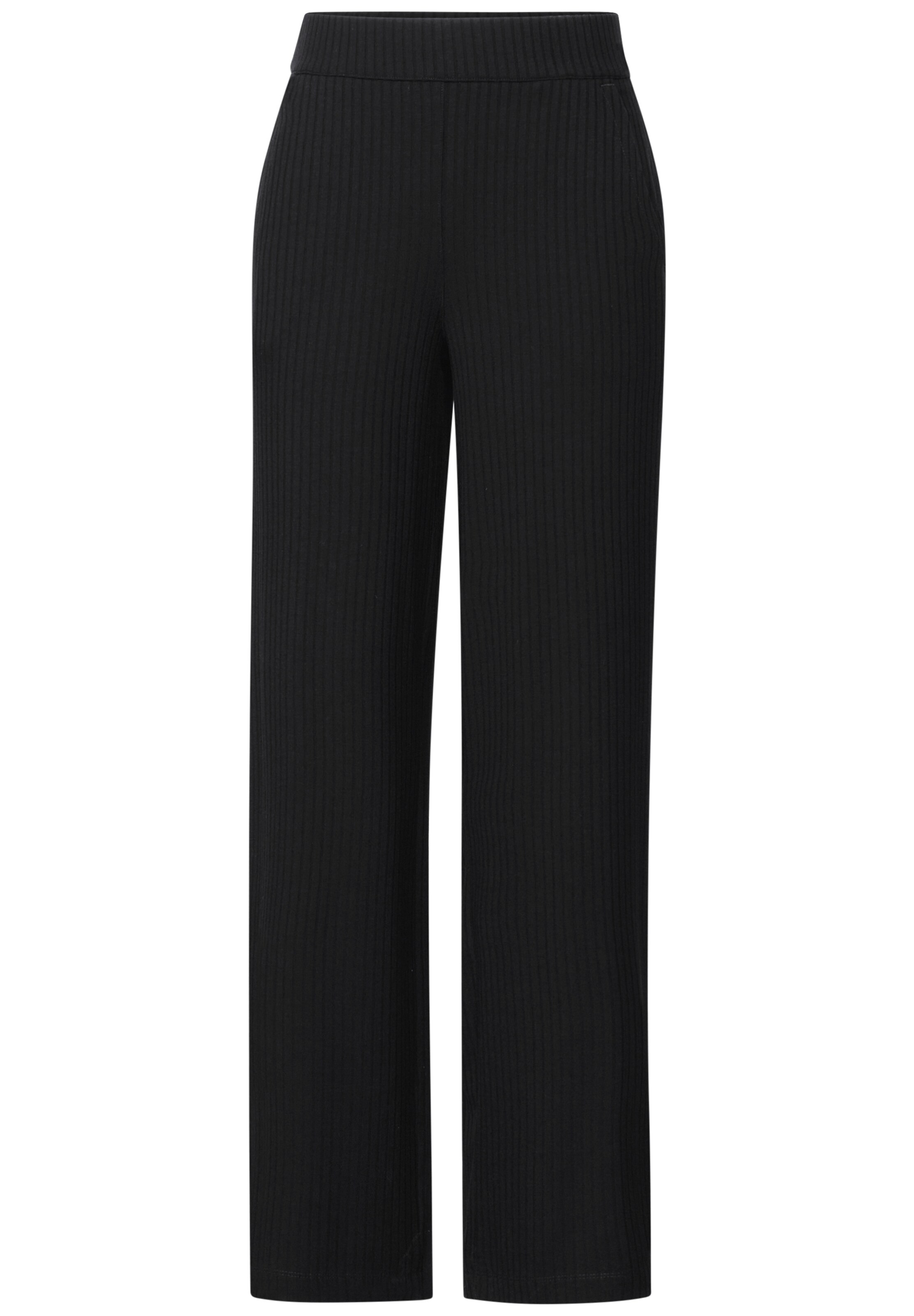 Street One Studio Hose in Schwarz: Vorderseite