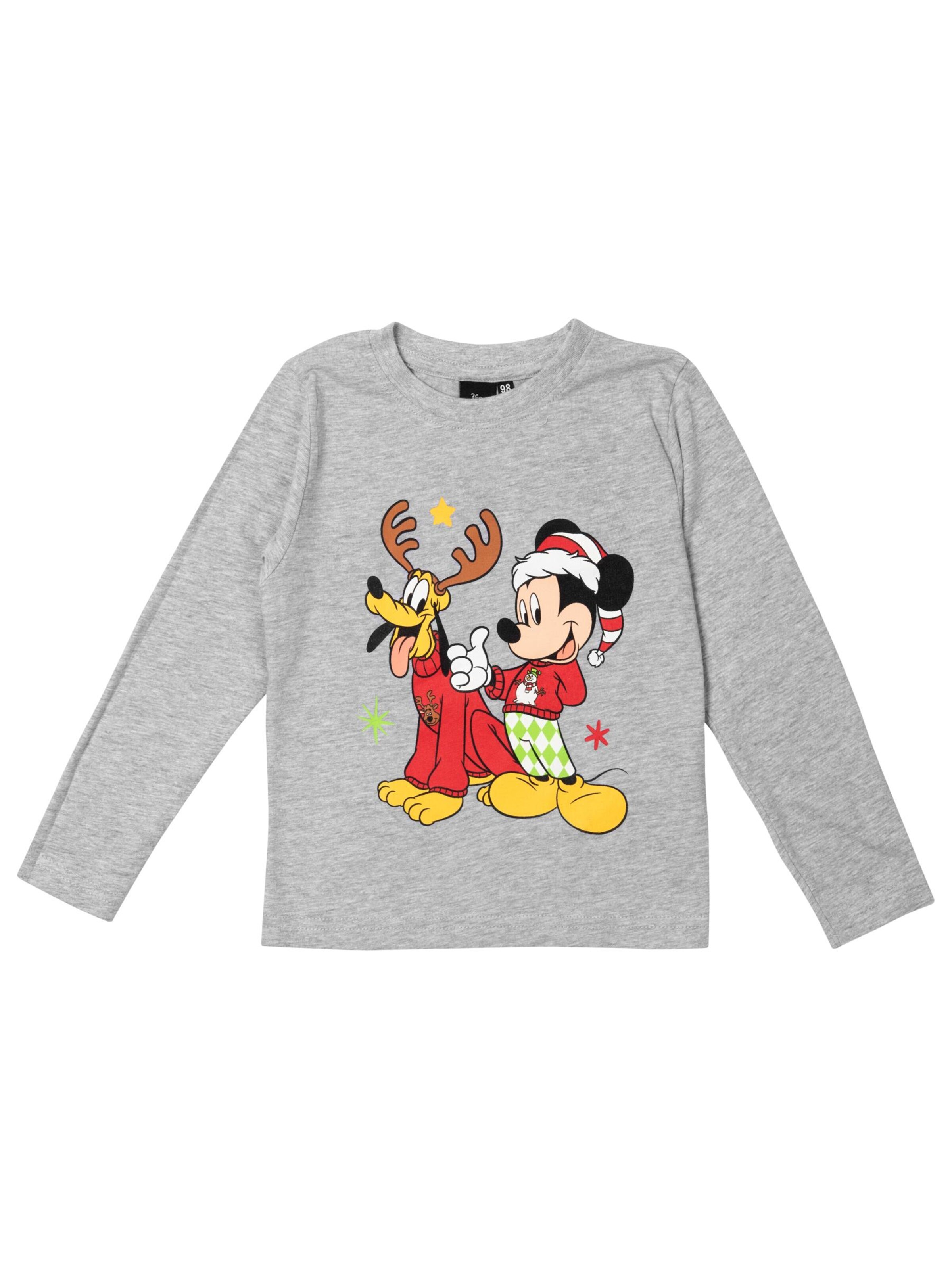 MICKEY MOUSE Pajamas 'XMAS Micky & Pluto' in Mixed colours