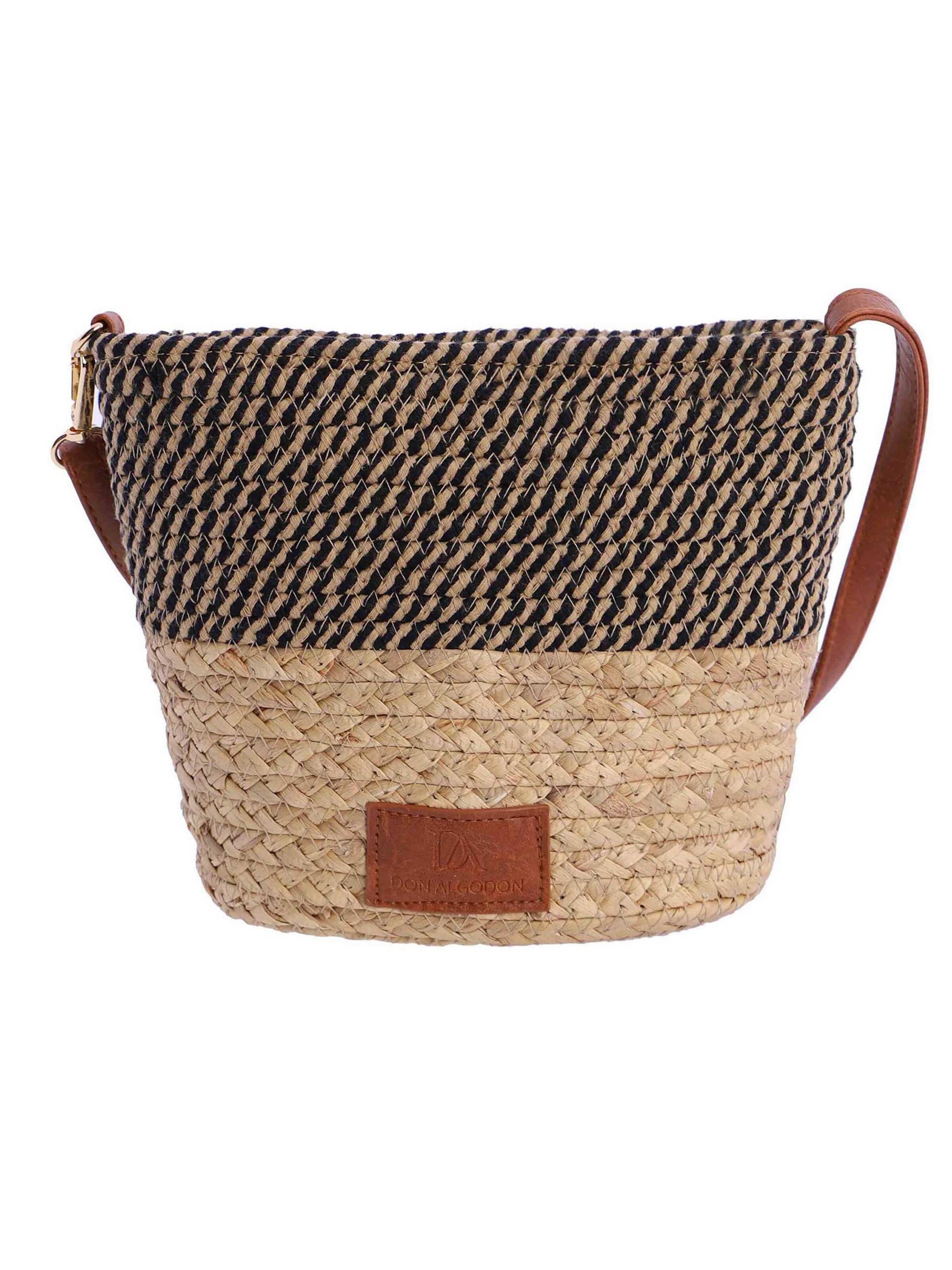 Don Algodon - Bolso de hombro 'Oriane' en blanco: frente