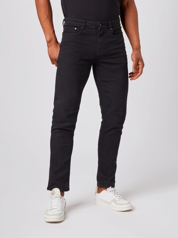 !Solid Slim fit Jeans 'Ryder' in Black: front