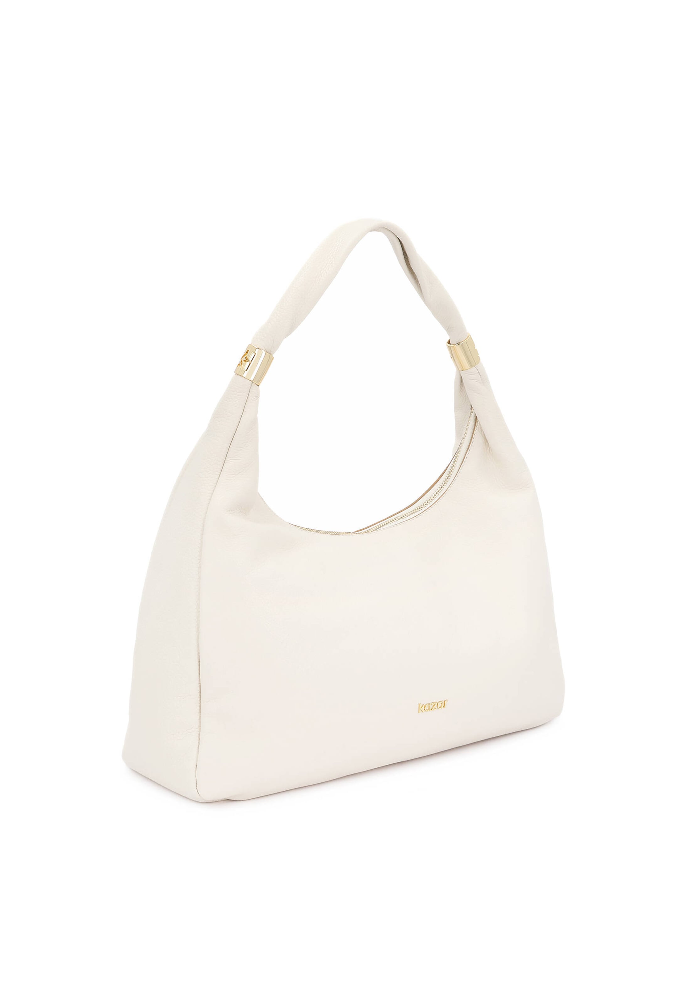 Borsa a spalla di Kazar in bianco