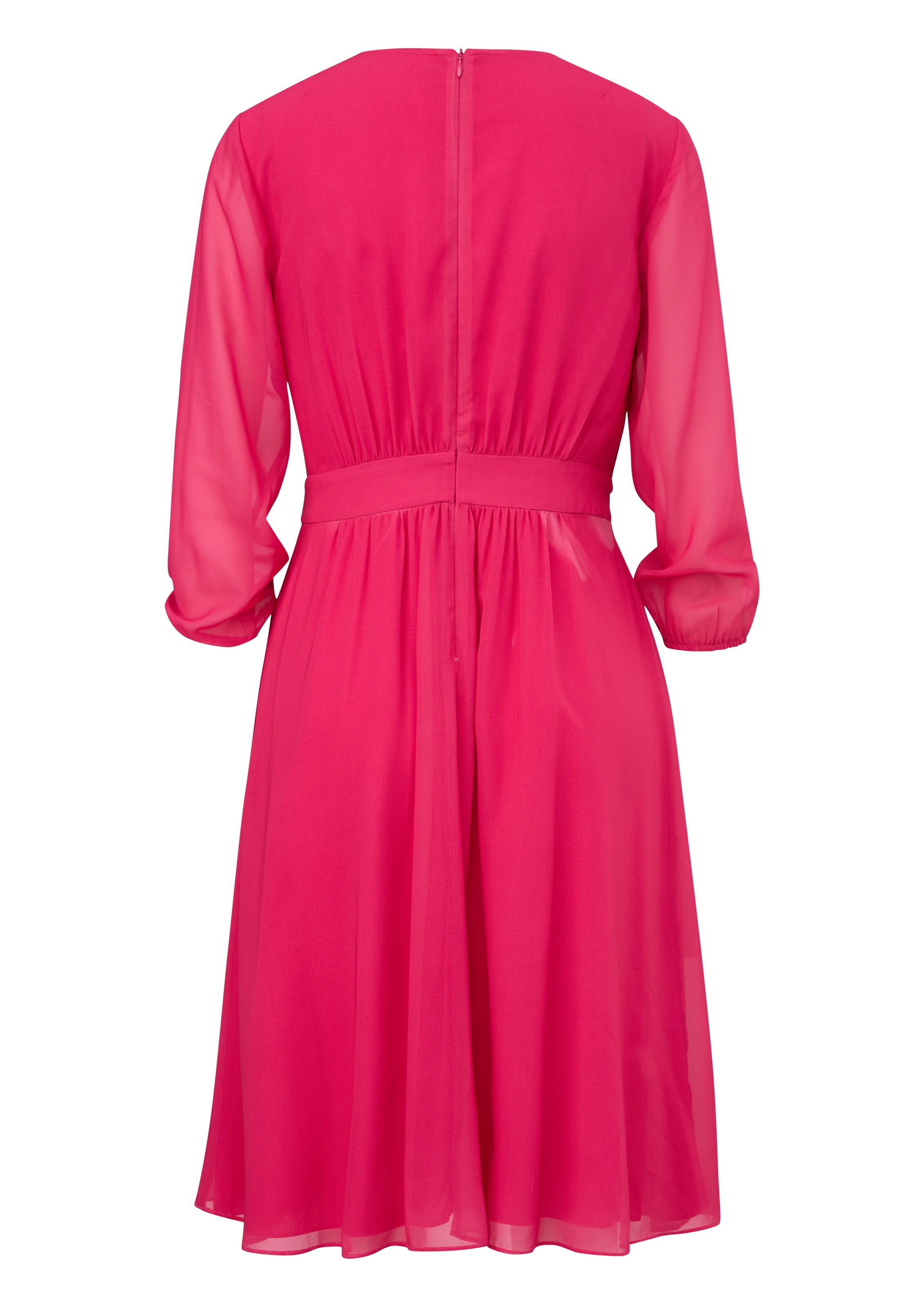 Robe COMMA en rose : derrière
