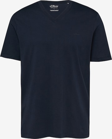 T-Shirt s.Oliver en bleu : devant