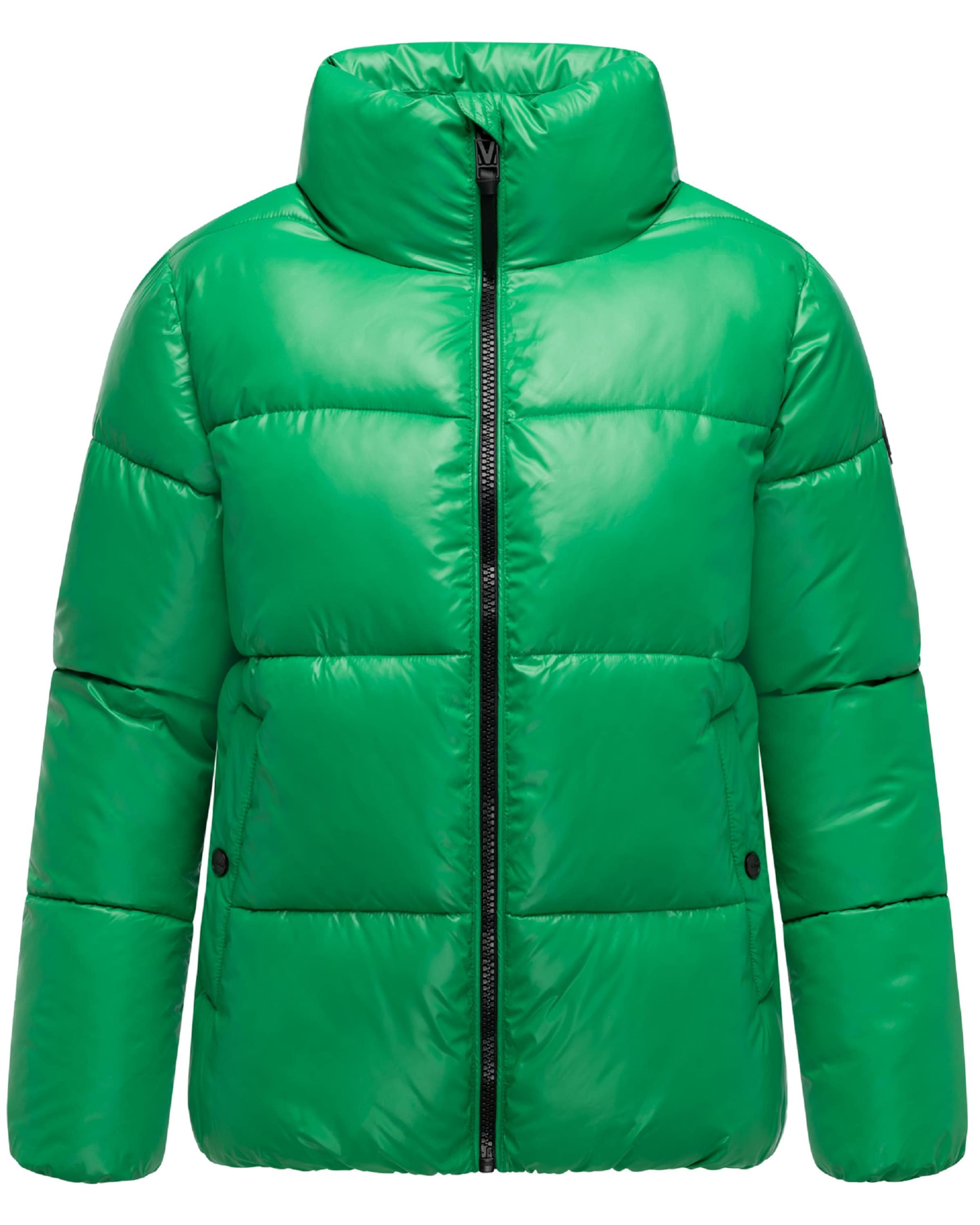 MARIKOO Winterjacke 'Hazalee 16' in Grün: Vorderseite