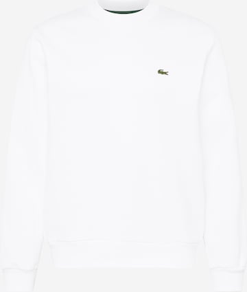 LACOSTE Sweatshirt in White: front