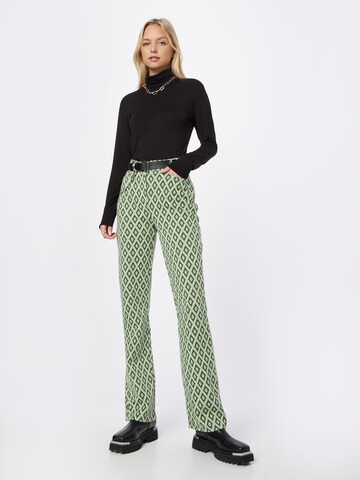 Coupe slim Pantalon MORE & MORE en mélange de couleurs