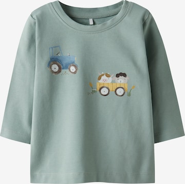 NAME IT Футболка 'NBMLANG' в Зеленый: спереди