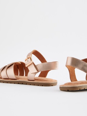 Next Sandals in Gold