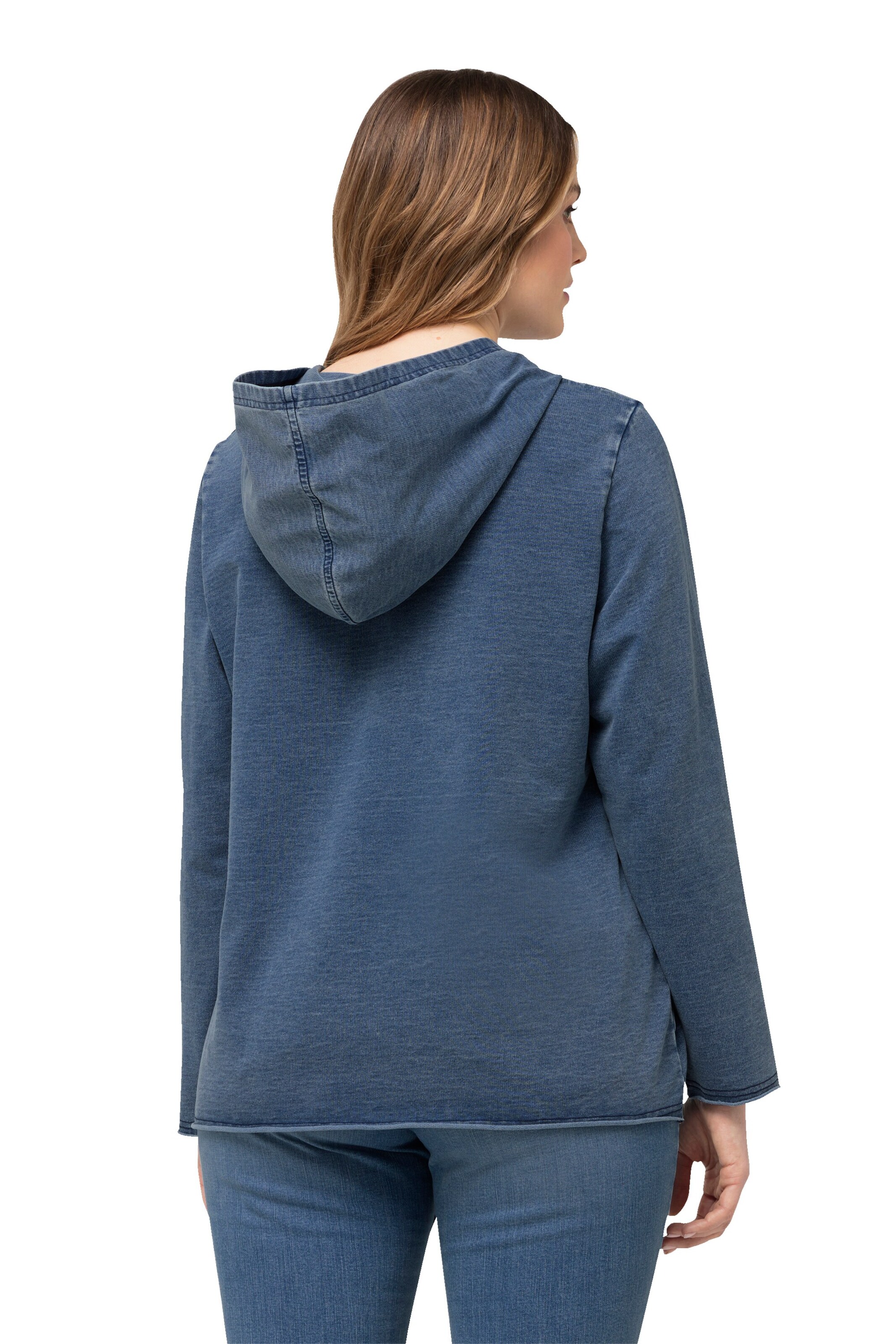 Ulla Popken Sweatshirt in Blau