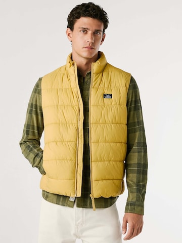 Pepe Jeans Weste in Gelb: Vorderseite