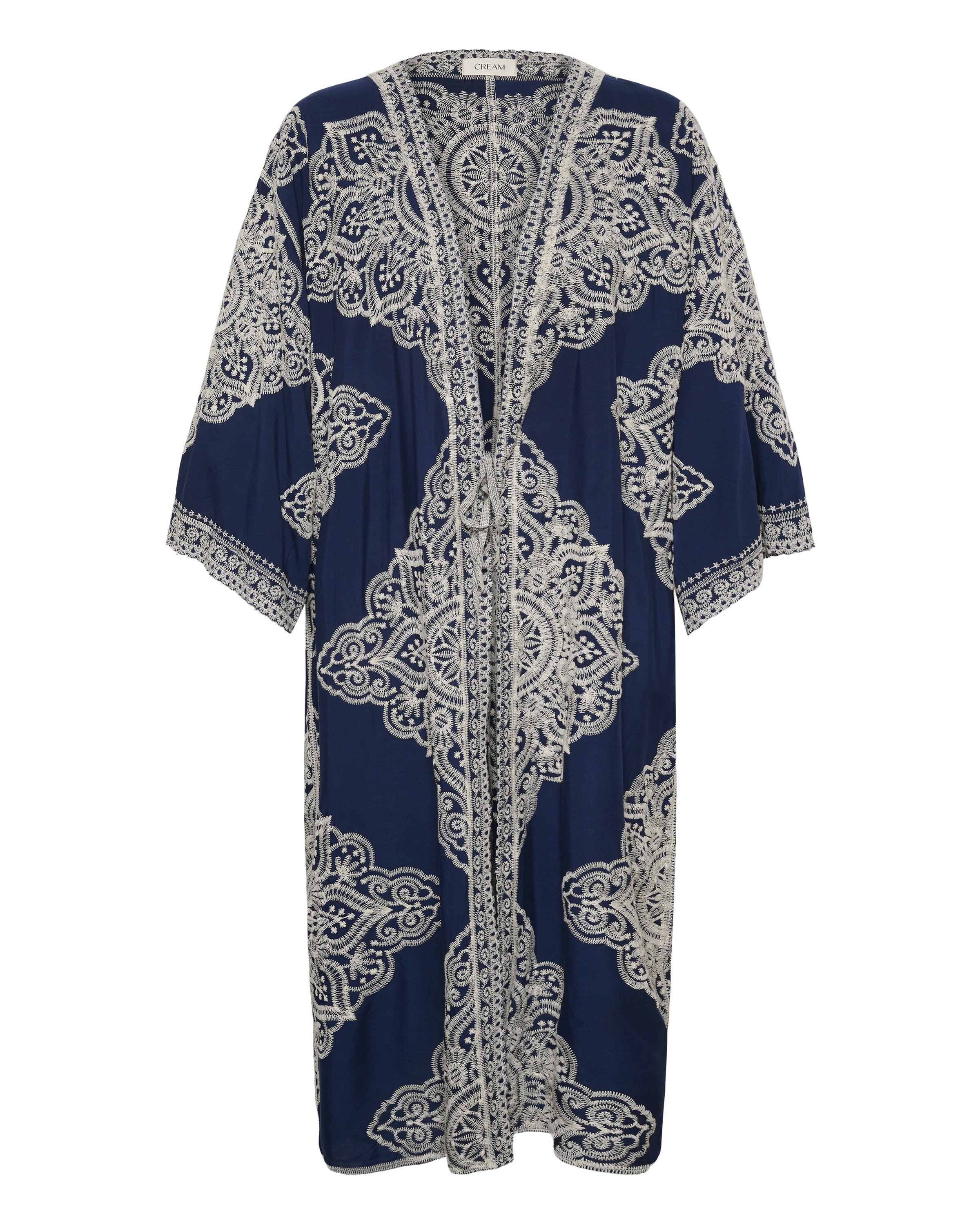 Cream Kimono 'CRTyla' – modrá: přední strana