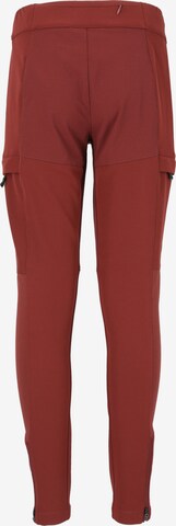 Whistler Regular Outdoor Pants 'Davina' in Red