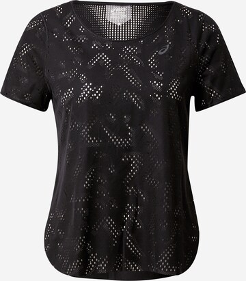 T-shirt fonctionnel 'VENTILATE 2.0' ASICS en noir : devant